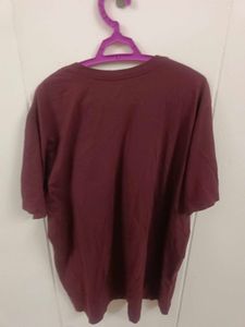 Jordan Nike Maroon Unisex T Shirt