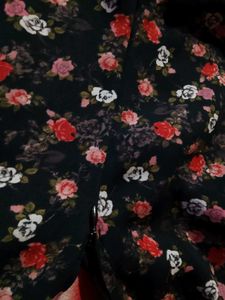 Floral Print Mini Dress