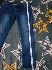 Ladies Jeans Blue Colour