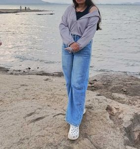 Cute Cropped Zip Up Hoodie