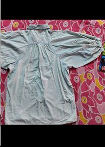 Tokyo talkies Denim Korean Oversized shirt Top