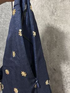 Indya Navy Blue Lehenga