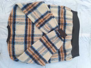 Men's Plaid Sweater