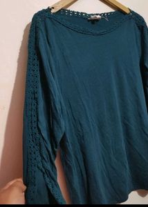 Sea Green Top For Girl Or Woman 36 Bust