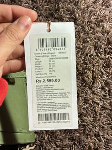 Chic Green Crossbody Bag