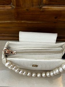 Classy White Handbag