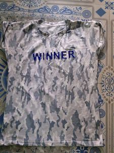 Camouflage 'Winner' T-Shirt
