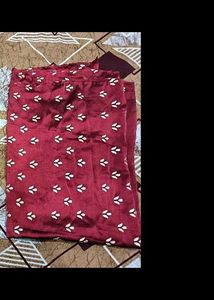 beautiful silk saree with blouse piece