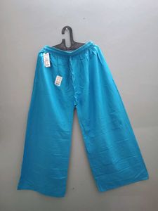 Blue fashion women palazzo