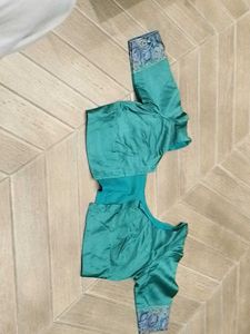 Elegant Green Blouse
