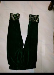 Velvet Kurti With Pant &amp; Banarasi Duppata Combo