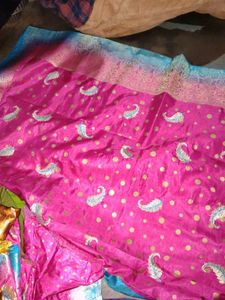 combo sarees (2) with Ethnic matching Blouse
