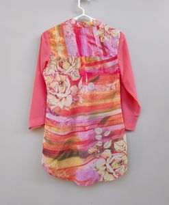 Peach Printed Top/Tunic