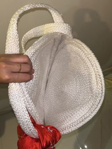 White Beach Bag 👗🍒
