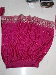 Elegant Pink Embroidered Lehenga Choli