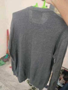 Men&#39;s Grey Knit Sweater
