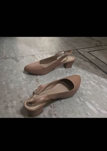 March loire Nude Slingback Heel