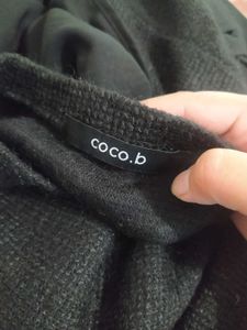 Black Knit Sweater