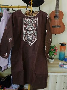 Brown stylish Kurti