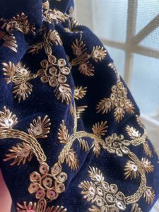 Velvet Potli With Hand Work