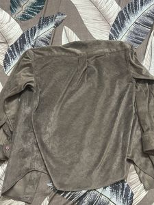 Brown Long Sleeve Shirt