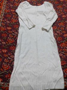 Elegant White Kurti