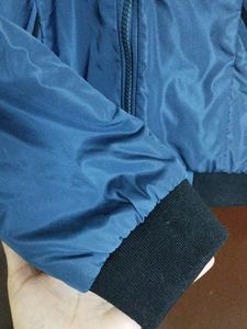 Blue Zip-Up Jacket