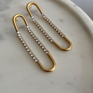 Brenda Long Earrings Anti-tarnish