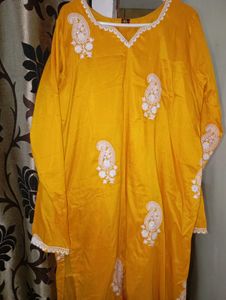 Elegant Yellow Salwar Kameez