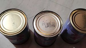 Empty Steel Containers
