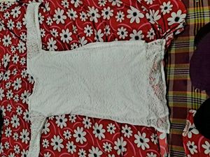 Lace Trim Top