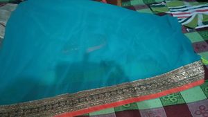 Elegant Blue saree