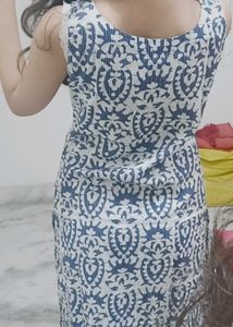 Blue long kurti 💙