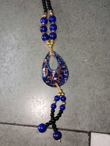 Beaded Pendant Necklace