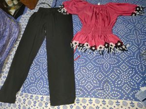 Girls Top And Pants Set