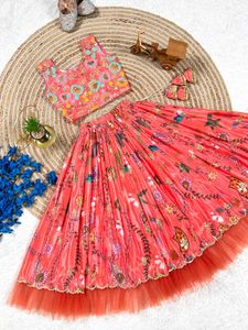 Girls Lehenga Choli Set