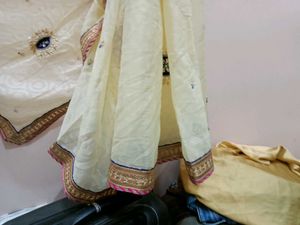Beautiful Cream Saree