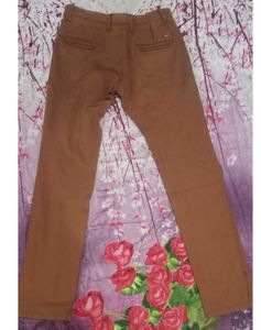Brown Casual Pants
