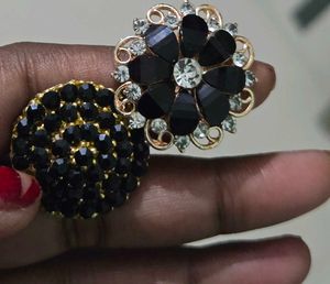 Elegant Black Rings combo