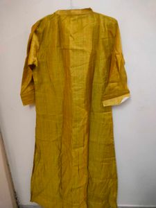 Mustard Yellow Kurta