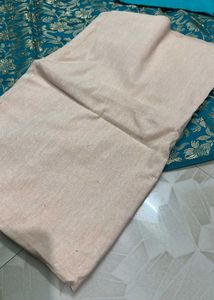 Teal Banarasi Unstitched Suit