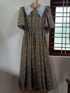FLORAL PRINT MIDI DRESS