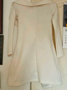 White Coat Dress