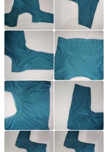 Sea Blue Colour Blouse