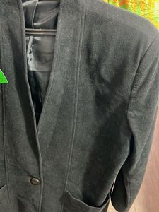 Black Velvet Comfy Blazer