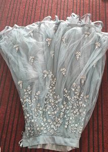 grey Lehenga Choli With Dupatta