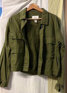 Olive Green Utility Jacket