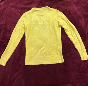 Yellow Knit Sweater