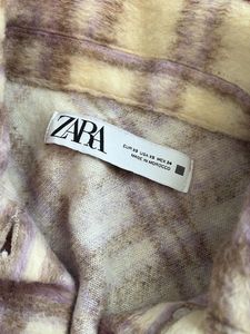 Zara Plaid cozy Shacket