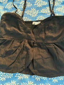 American Eagle Black Crop Top